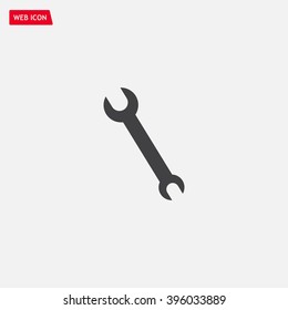 Simple web icon in vector: tool to work