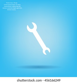 Simple web icon in vector: tool to work