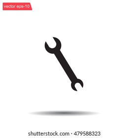 Simple web icon in vector: tool to work