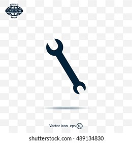 Simple web icon in vector: tool to work