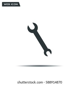 Simple web icon in vector: tool to work