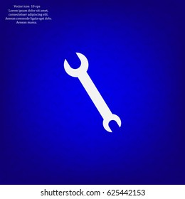 Simple web icon in vector: tool to work