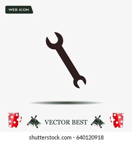 Simple web icon vector of a tool to work
