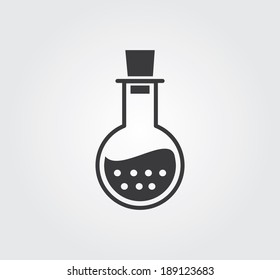 Simple web icon in vector: tube
