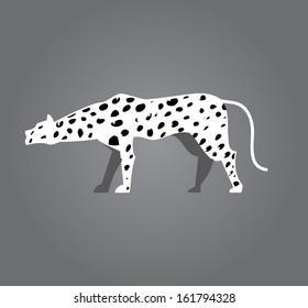 Simple web icon in vector: wild cats