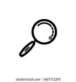 Simple web icon in vector: zoom in icon - high quality
