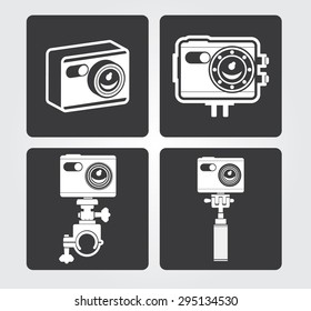 Simple Web Icons: Action Camera