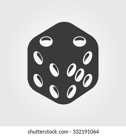 Simple Web Icons: Black Dice