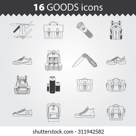 Simple Web Icons: Consumer Goods