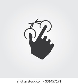 Simple Web Icons: Hand Touch
