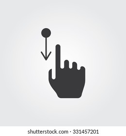 Simple Web Icons: Hand Touch
