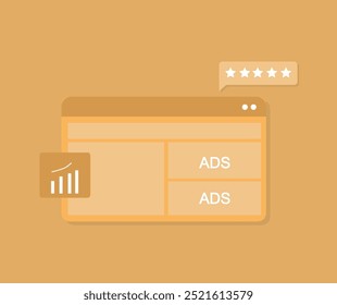 simple website advertising icon design