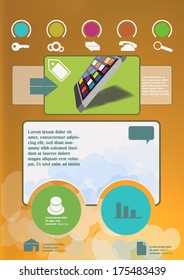 Simple website design template