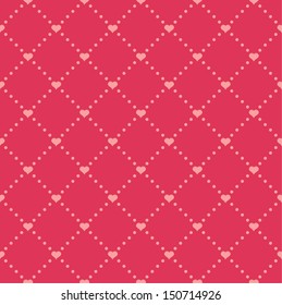 Simple wedding seamless pattern 