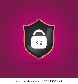 simple weight icon
