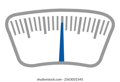 simple weight measurement scale icon