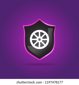 simple wheel icon