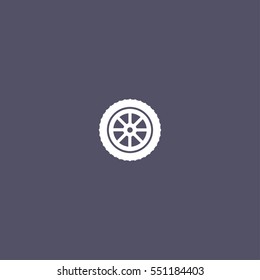 simple wheel icon