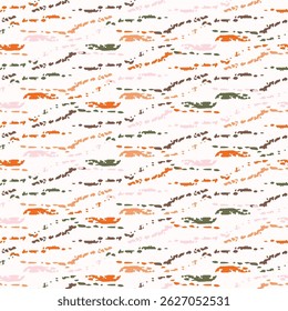 Simple whimsical modern abstract shape seamless pattern. Trendy pastel color hand drawn playful style for wallpaper, backdrops and summer material texture. Fashion and home decor all over print.