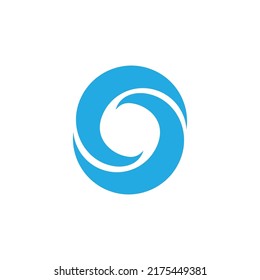 Simple Whirlpool Logo Illustration Design