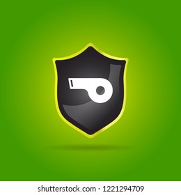 simple whistle icon