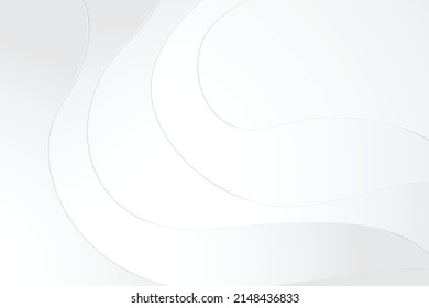 Simple white abstract background design