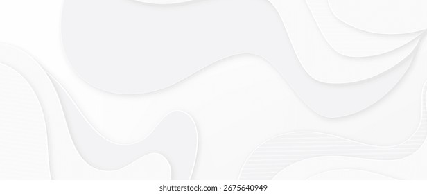 Fondo abstracto blanco simple, perfecto para proyectos de diseño limpios y minimalistas.