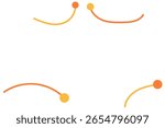 simple white background with 4 yellow lines