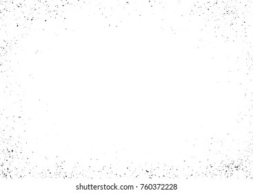 Simple white background with black paint around corners