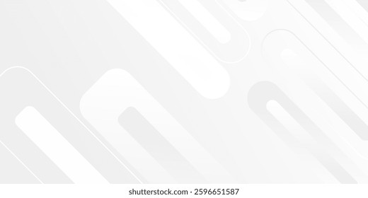Simple white background. Minimal geometric white light background illustration abstract modern design