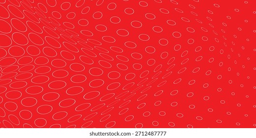 simple white big to small outline dot wave pattern for banner poster background.