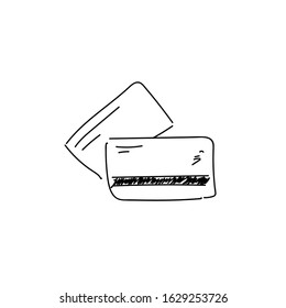 simple white board doodle  illustration about finance and business for your business presentation