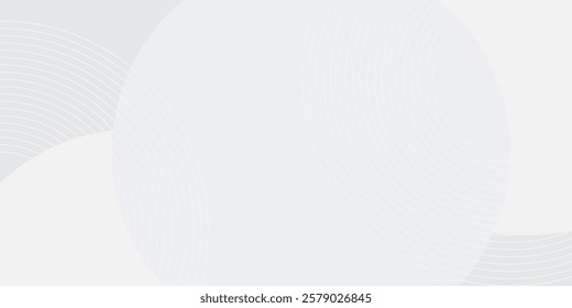 Simple white geometric abstract background overlap layer on bright space with lines effect decoration. Modern graphic design 