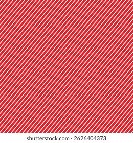simple white line pattern on red.