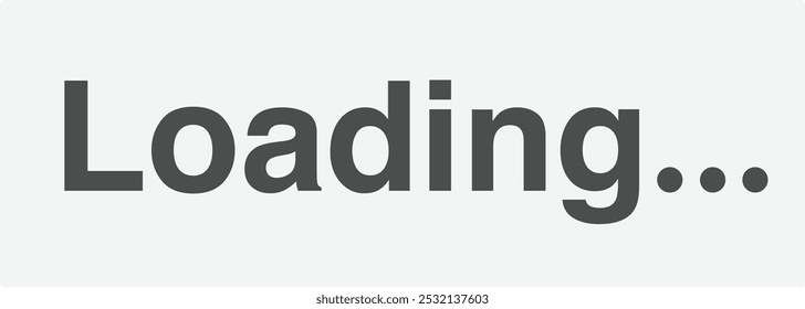 Simple white loading bar animation. Loading progress. 