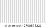 Simple white wood panel background. Vertical panel texture in industrial design. Vector illustration