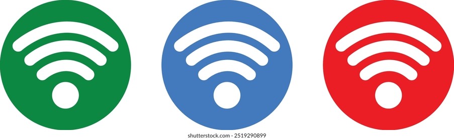 SIMPLES wifi logotipo ícone design