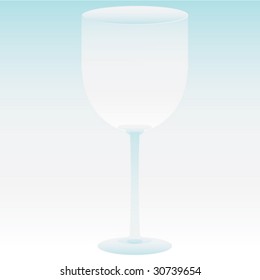 simple wine glass