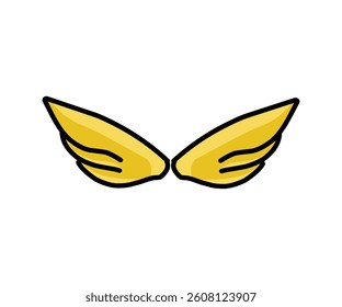 simple wings icon symbol simple design