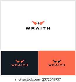 simple wings logo concept template