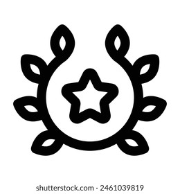 Simple Winner icon. The icon can be used for websites, print templates, presentation templates, illustrations, etc	