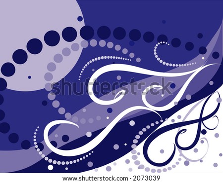Simple winter background
