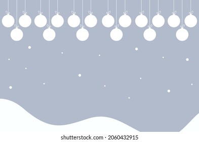 simple winter background with snow color, and copy space, suitable for placing in all kinds of content