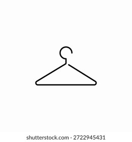Vector simple del signo del icono de la suspensión del alambre