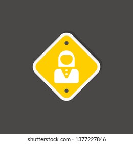 simple woman icon