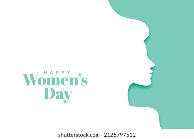 simple womens day wishes background