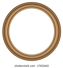 Simple wood frame