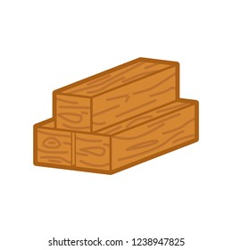 Simple Wood Log Icon