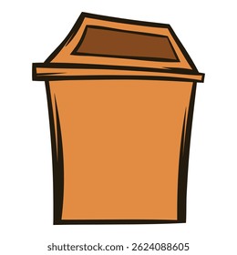 Simple wooden podium with slightly sloped top surface ready for important speaker