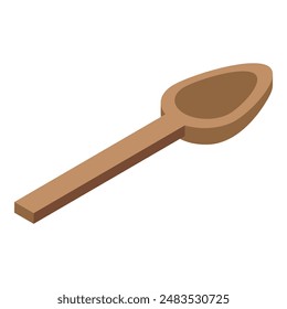 Simple wooden spoon lying diagonally with a shallow bowl